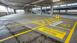 parking garage restriping